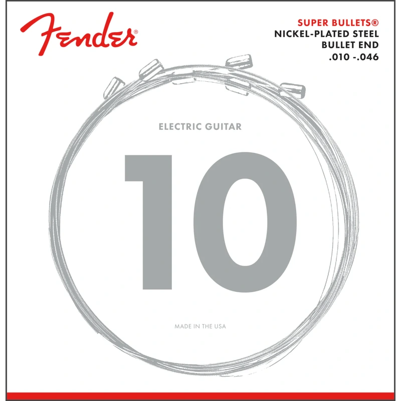 Fender 3250R Super Bullets Nickel Plated Regular Electric Guitar Strings