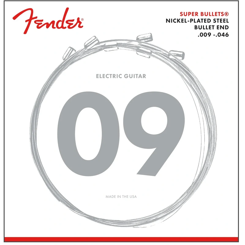 Fender 9-46 Super Bullets Electric Guitar String Set