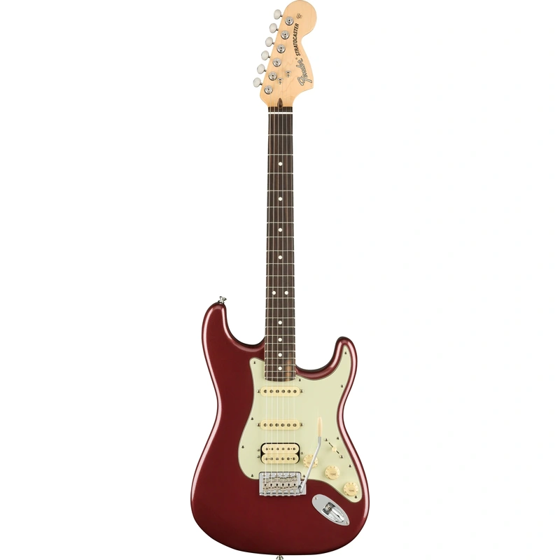 Fender American Performer Stratocaster HSS Electric Guitar - Aubergine