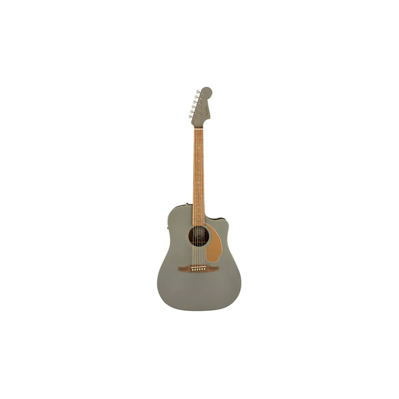 Fender California Redondo Player Acoustic-Electric Guitar Slate Satin