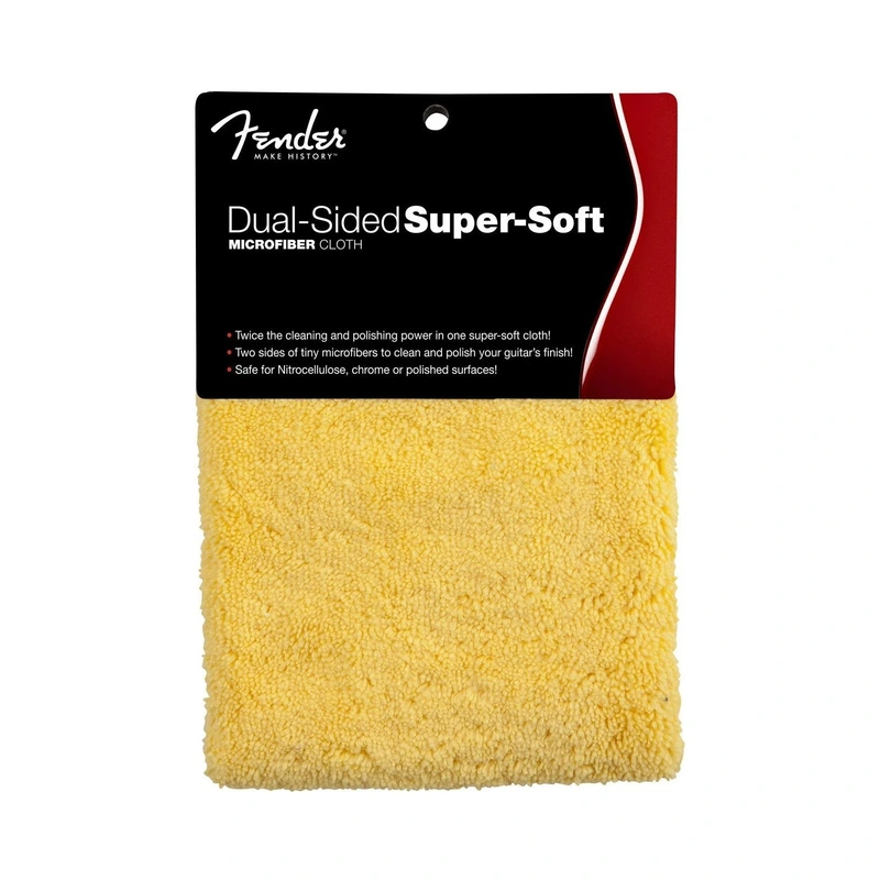 Fender Dual Sided Super Soft Microfiber Polishing Cloth