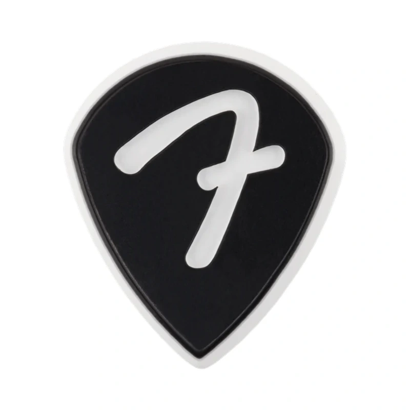 Fender F Grip 551 Picks, Black, 3-Pack