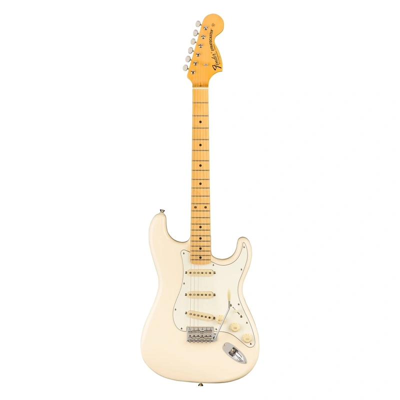 Fender JV Modified '60s Stratocaster Electric Guitar - Olympic White