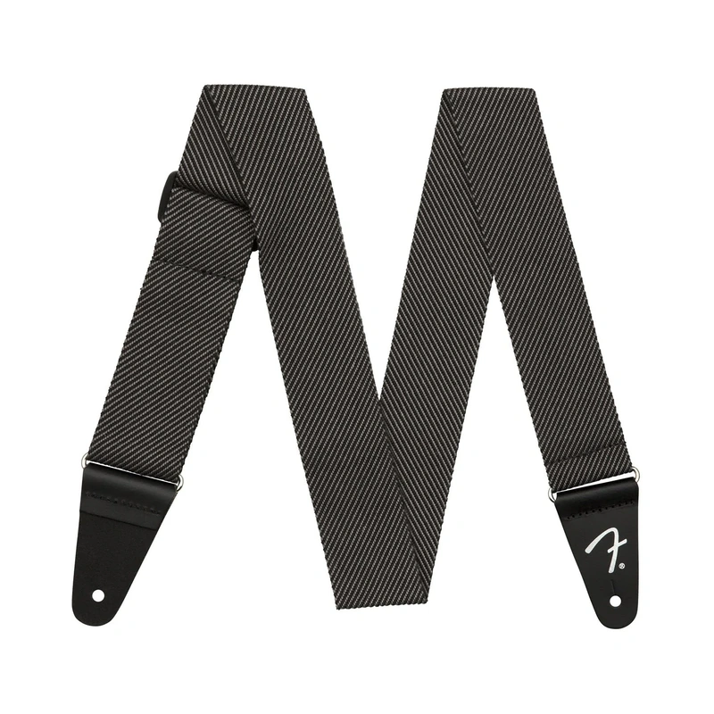 Fender Modern 2" Tweed Strap, Gray & Black