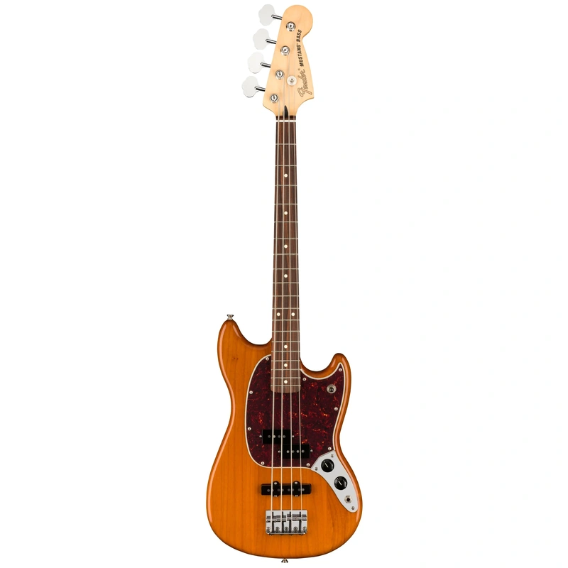 Fender Player Mustang Bass PJ 4-String Electric Bass - Aged Natural
