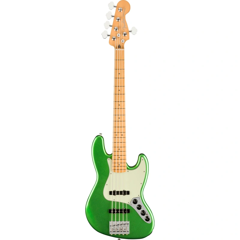 Fender Player Plus Active Jazz Bass V 5 string Electric Bass - Cosmic Jade