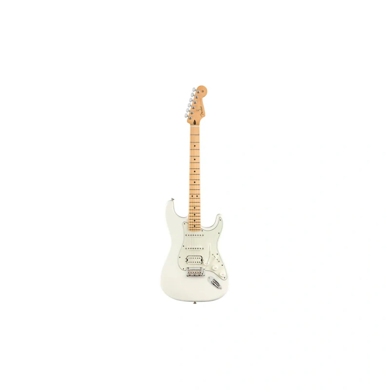 Fender Player Stratocaster HSS Maple Fingerboard Electric Guitar Polar White