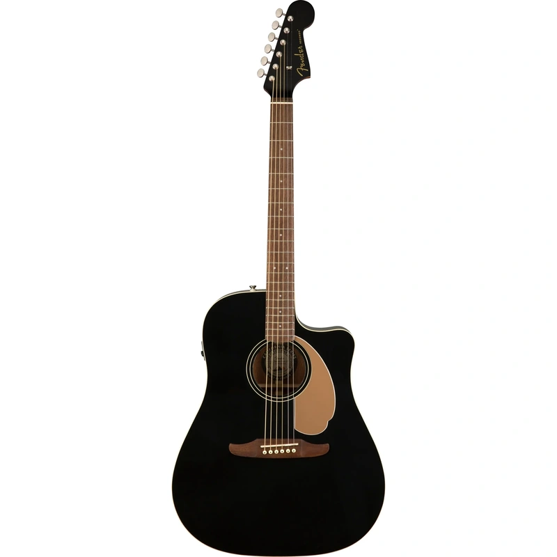Fender Redondo Player 6 String Acoustic Electric Guitar - Jetty Black