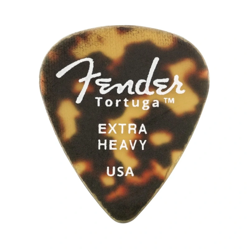 Fender Tortuga Picks, 351 Shape, Extra Heavy, 6-Pack