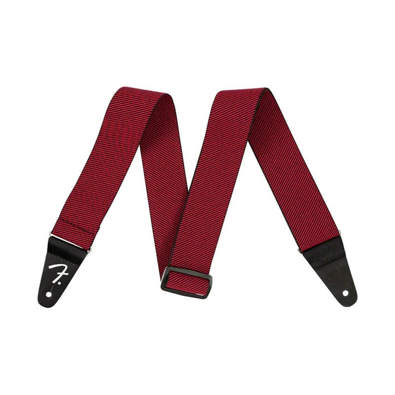 Fender Weighless Tweed Strap Red 2 in.