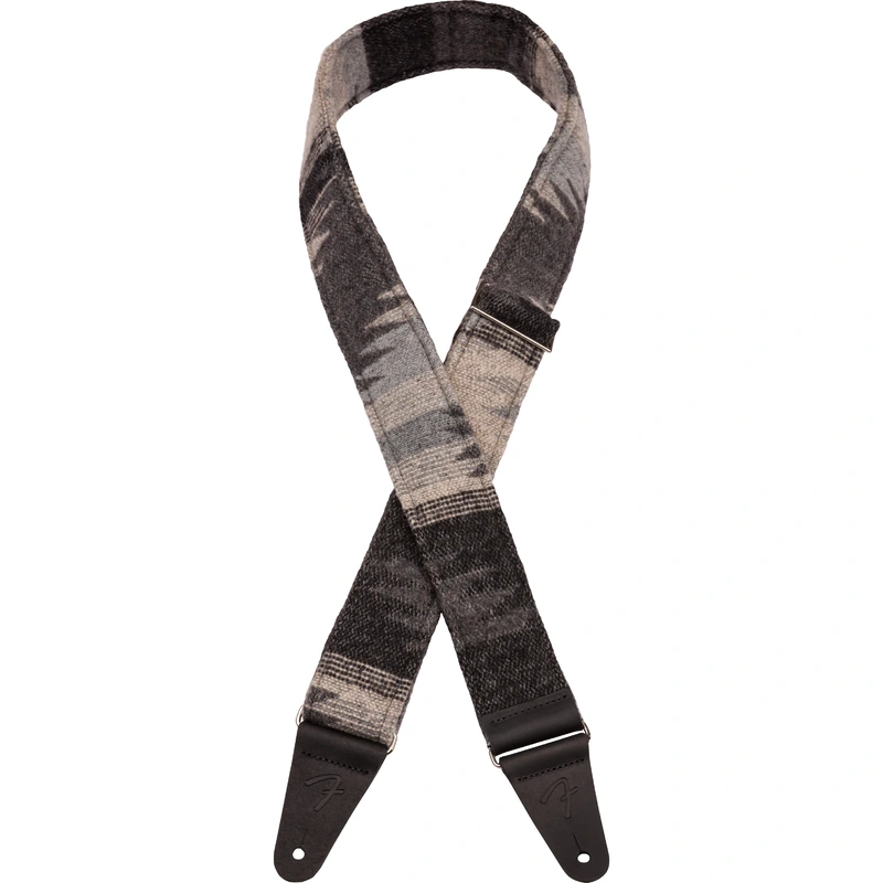 Fender Zion Guitar Strap, Gray Aztec
