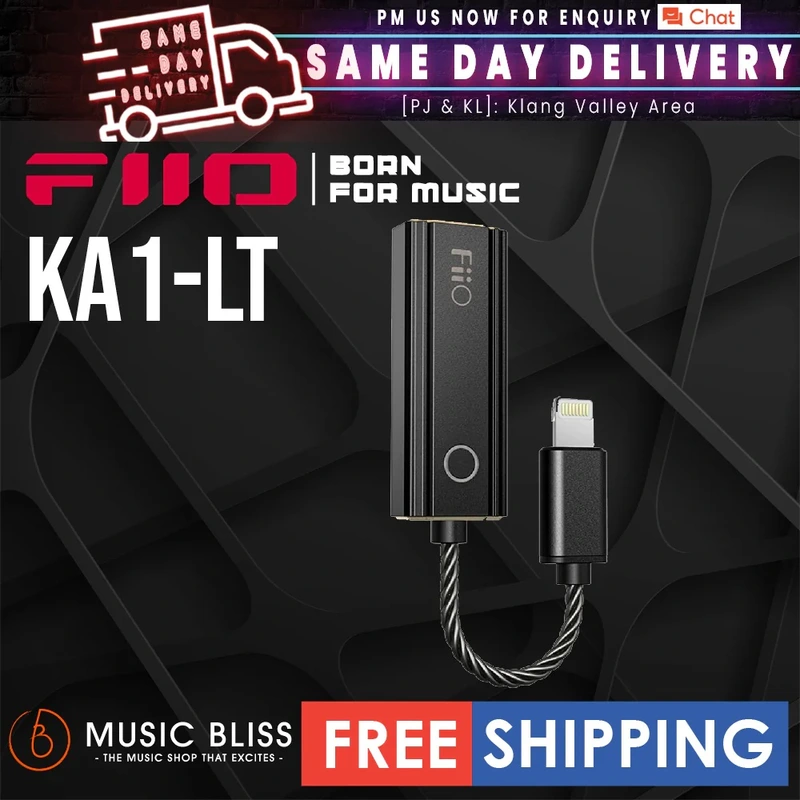 FiiO Jade KA1 Portable DAC and Headphone Amplifier (KA1-LT)