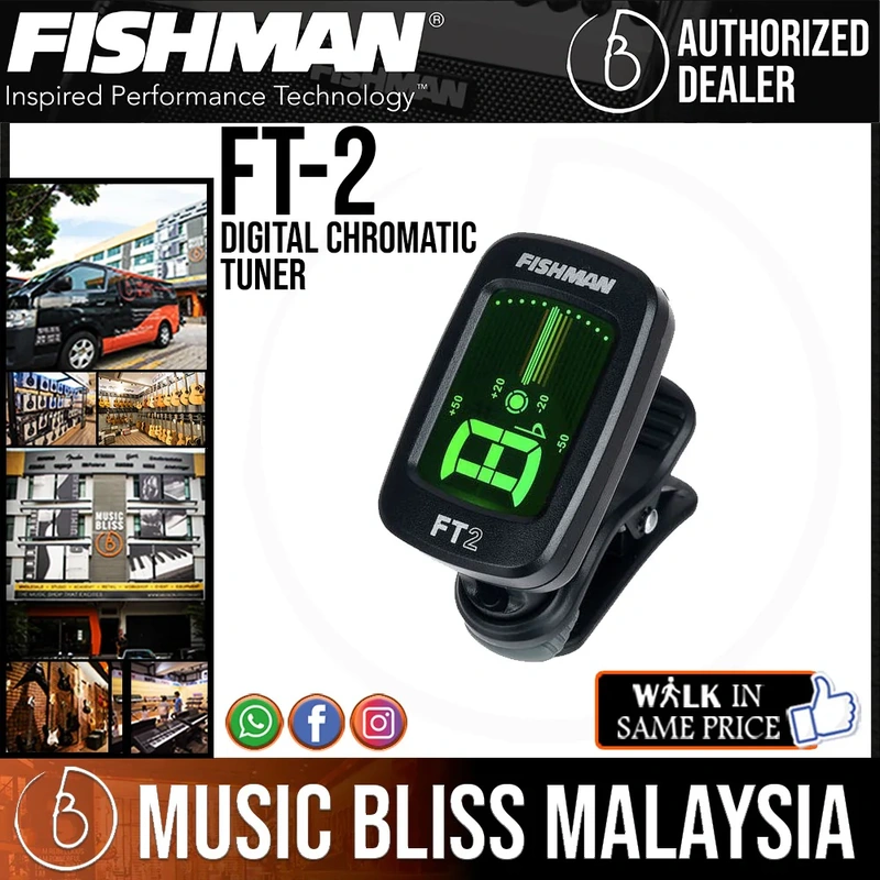 Fishman FT-2 Clip-on Acoustic Tuner
