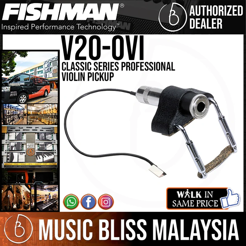 Fishman V-200 Classic Series Professional Violin Pickup