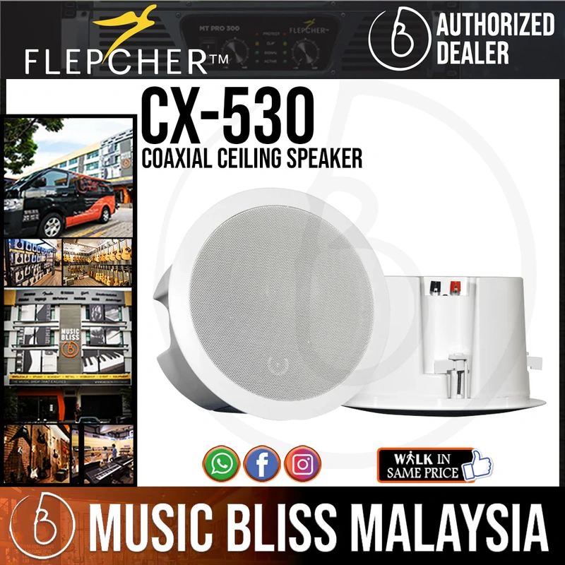 Flepcher CX-530 Coaxial Ceiling Speaker
