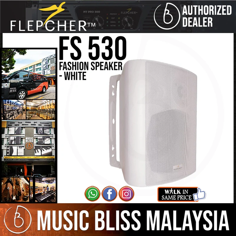 Flepcher FS-530 Fashion Speaker - White