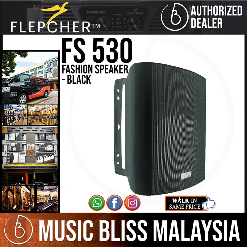 Flepcher FS-530B Fashion Speaker - Black
