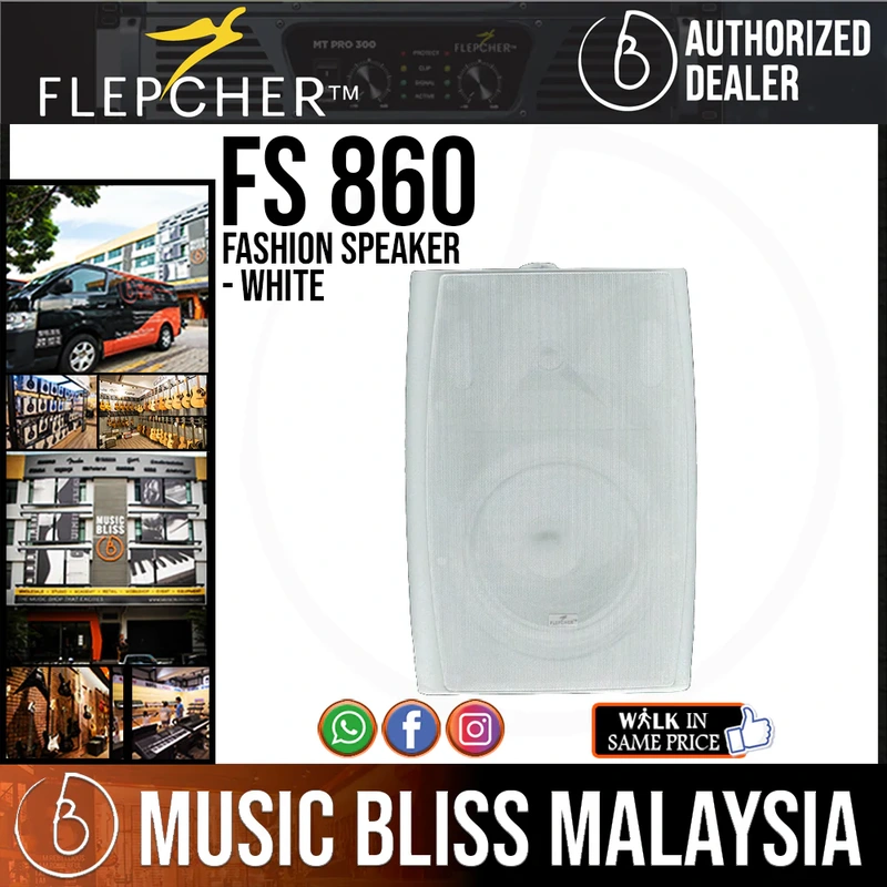 Flepcher FS-860 Fashion Speaker - White