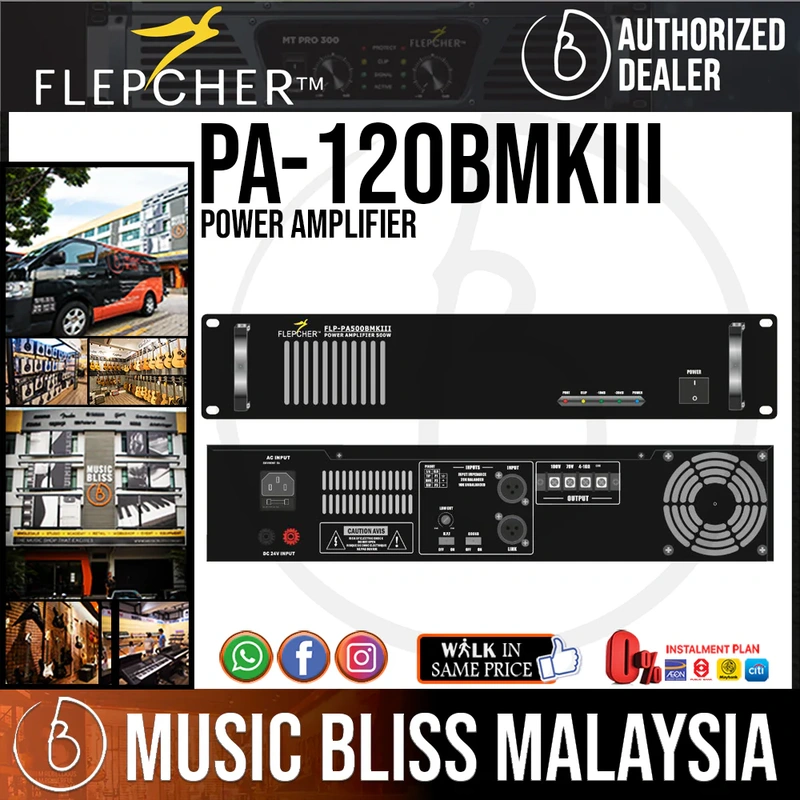 Flepcher PA-120BMKIII Power Amplifier