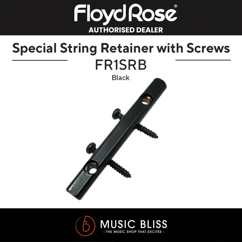 Floyd Rose FR1SRB 1000 Series / Special String Retainer with Screws - Black
