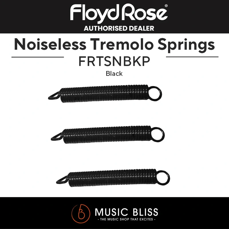 Floyd Rose FRTSNBKP Noiseless Tremolo Springs - Black (set of 3)