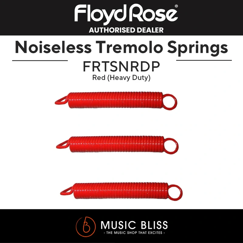 Floyd Rose Noiseless Tremolo Springs Red Heavy Duty