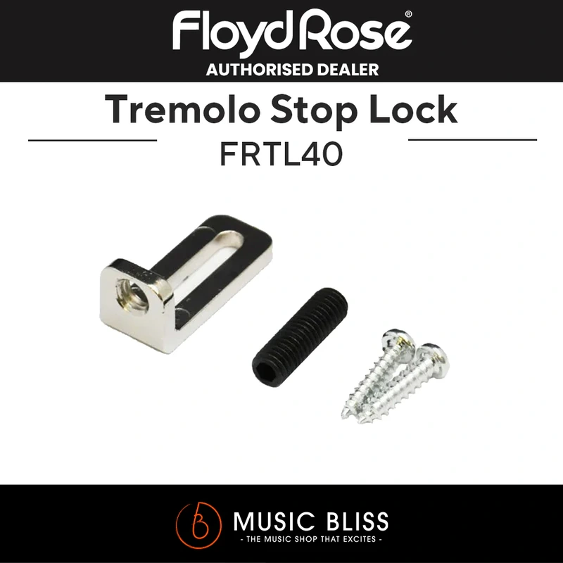 Floyd Rose Tremolo Stop Lock Nickel