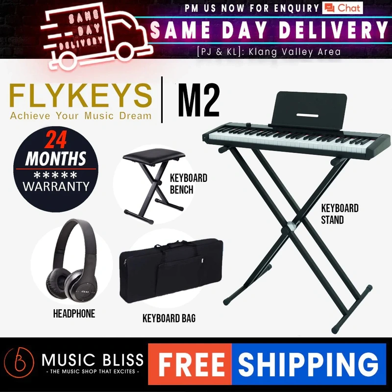 Flykeys M2 SMART Keyboard & Rechargeable (Full Package)