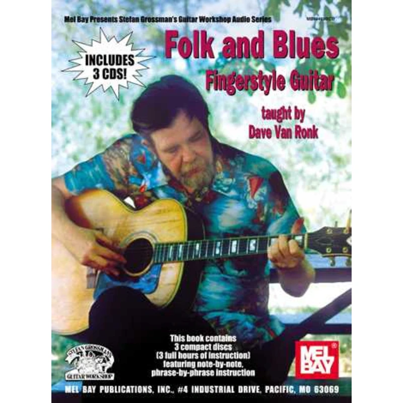 Folk and Blues Fingerstyle Guitar