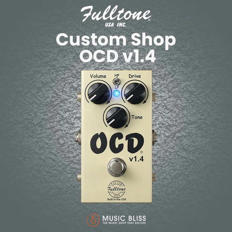 Fulltone Custom Shop OCD V1.4 Overdrive Pedal