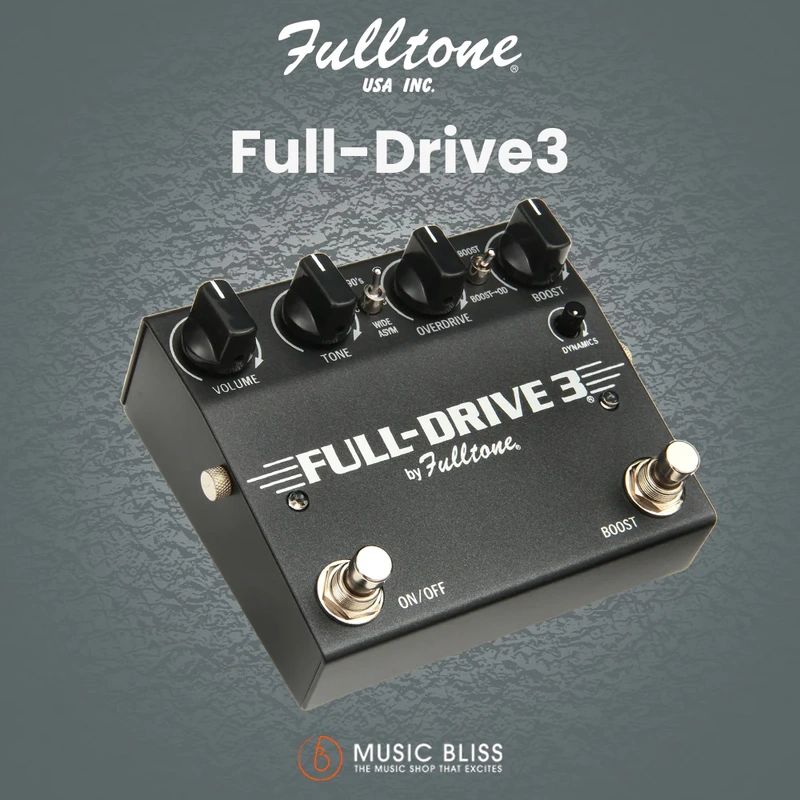 Fulltone Fulldrive 3 Overdrive / Boost Pedal