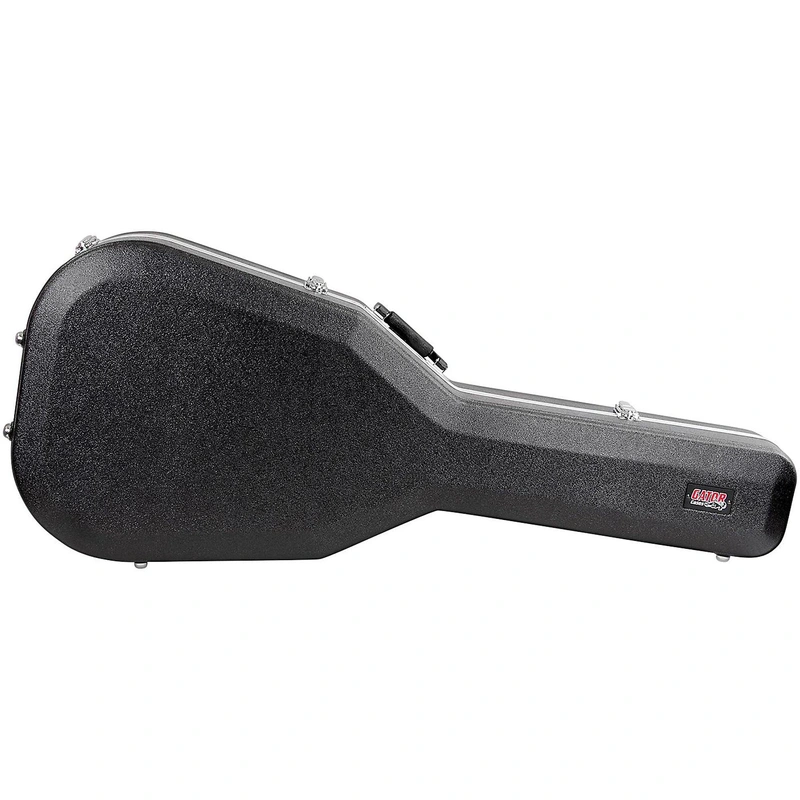 Gator Deluxe ABS Molded Acoustic Guitar Case - Black