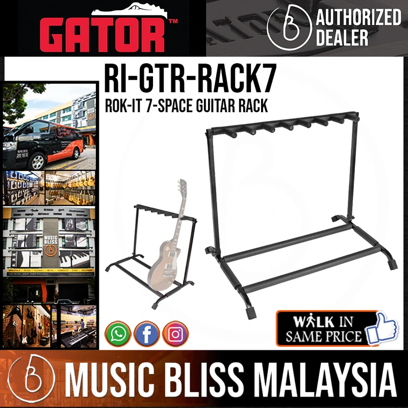 Gator Frameworks RI-GTR-RACK7 Guitar Rack for 7 Guitars
