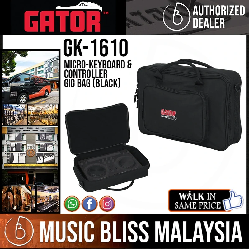 Gator GK-1610 Micro Key and Controller Gig Bag