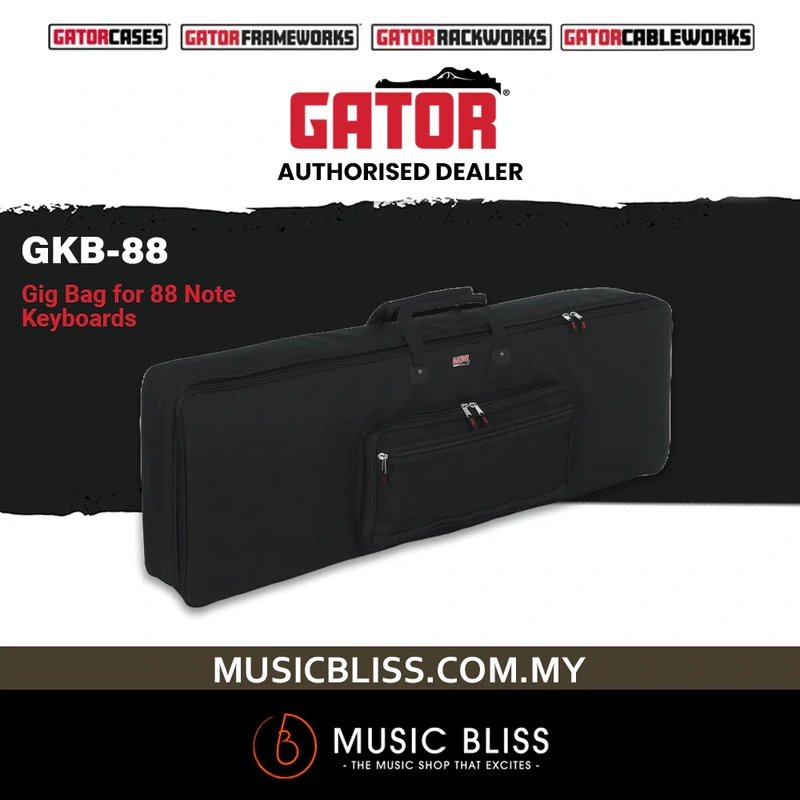 Gator GKB-88 Padded Keyboard Gig Bag