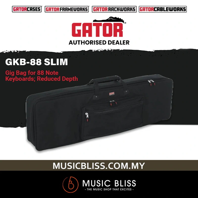 Gator GKB-88 SLIM Keyboard Gig Bag