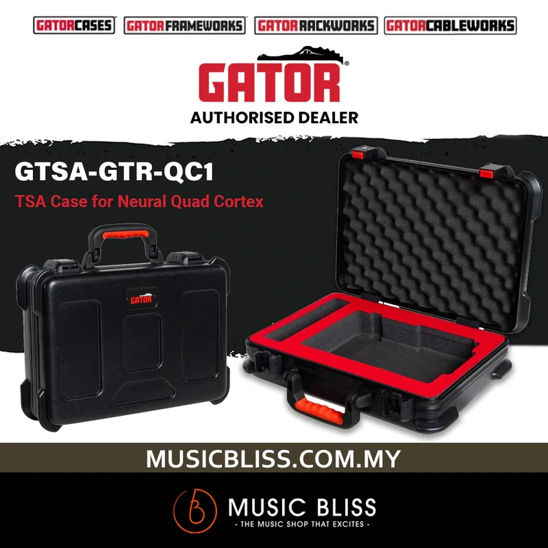 Gator GTSA-GTR-QC1 TSA Case for Neural DSP Quad Cortex