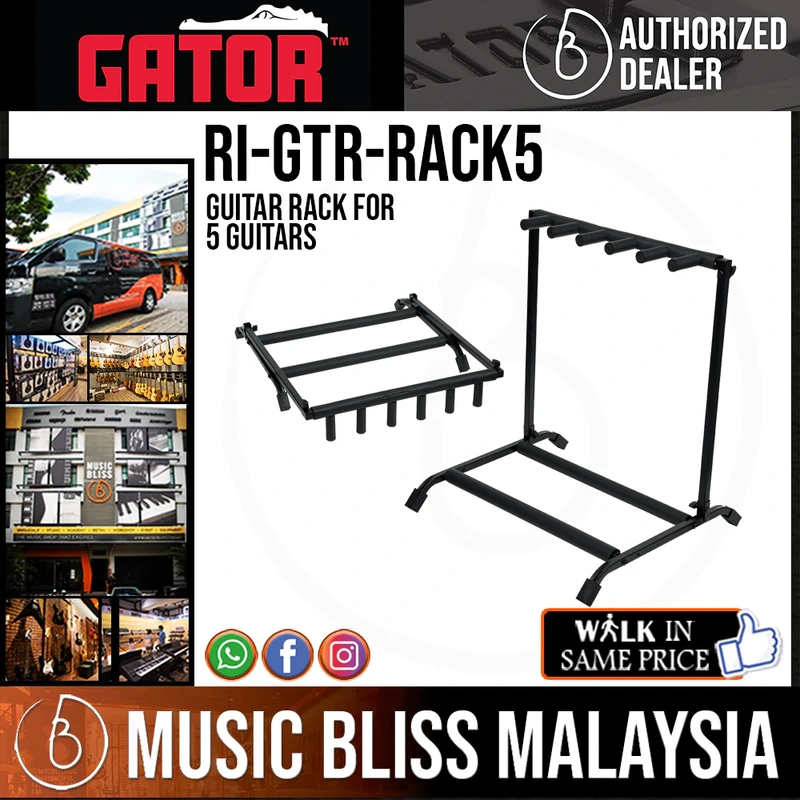 Gator Rok-It RI-GTR-RACK5 Guitar Rack for 5 Guitars