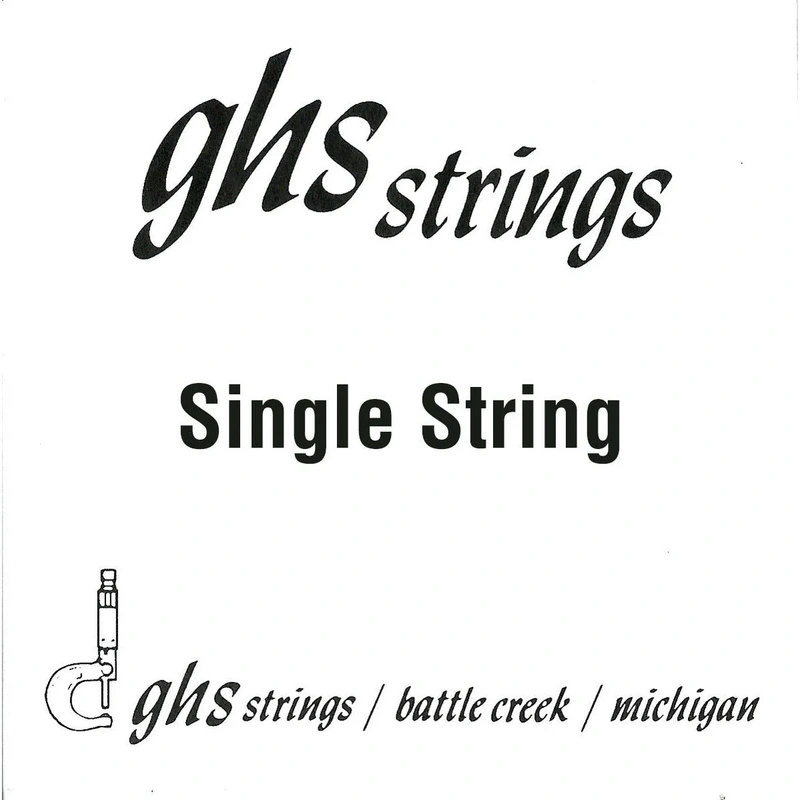 GHS B18 Phosphor Bronze Wound Ball End Single String 018