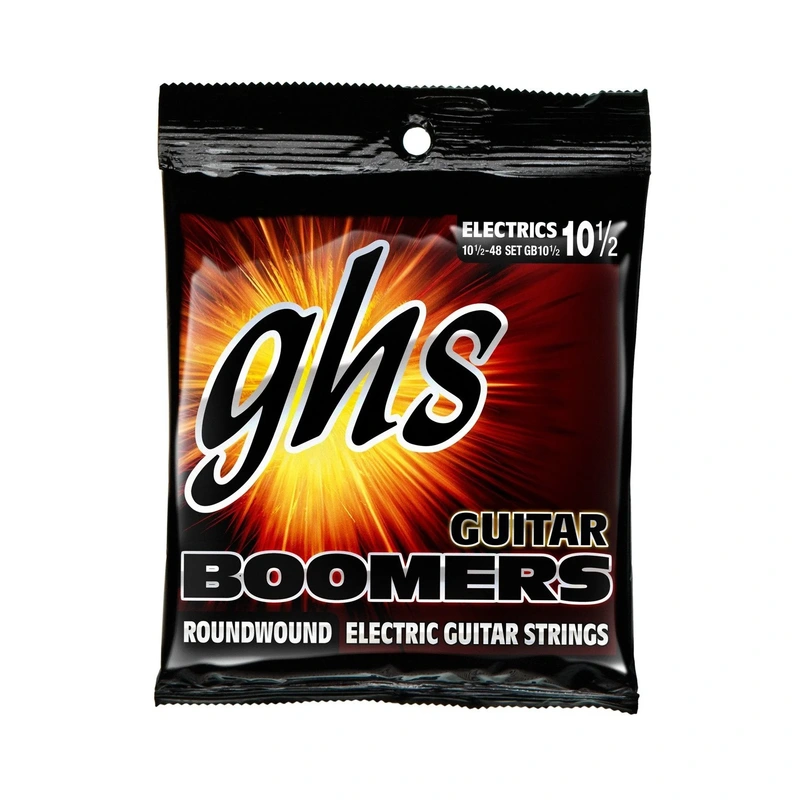 GHS GB10-1/2 Boomers Nickel Plated Steel Light Plus Gauge Electric Guitar Strings