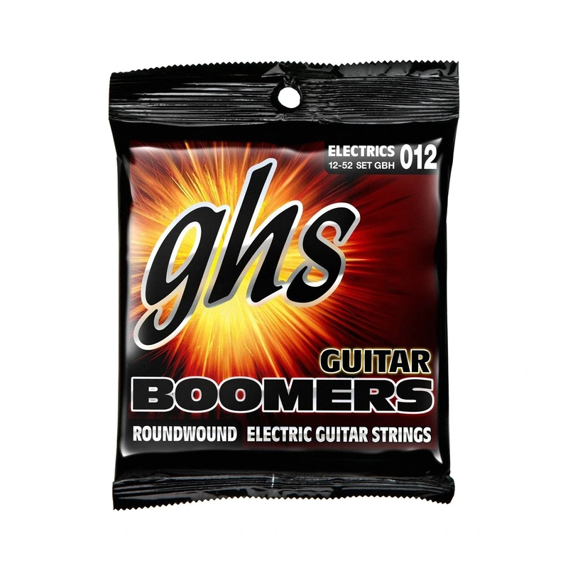 GHS GBH Boomers Nickel-Plated Steel Heavy Gauge Electric Guitar Strings