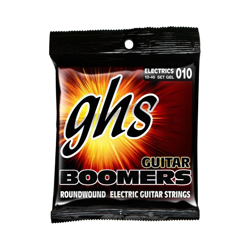 GHS GBL Boomers Nickel-Plated Steel Light Gauge Electric Guitar Strings
