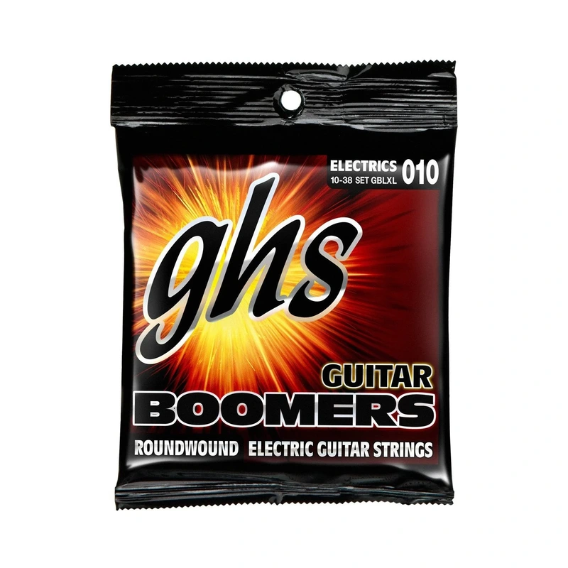 GHS GBLXL Boomers Nickel-Plated Steel Light / Extra Light Gauge Guitar Strings