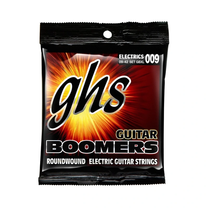GHS GBXL Boomers Nickel-Plated Steel Extra Light Gauge Electric Guitar Strings