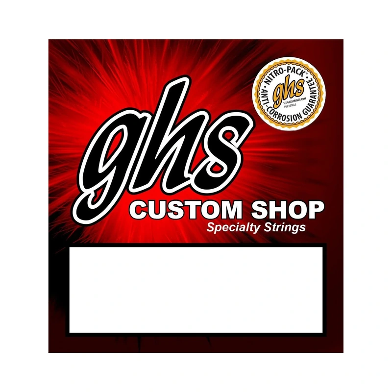 GHS GLSG Custom Nickel Roundwound Lap Steel G-Tuning Strings