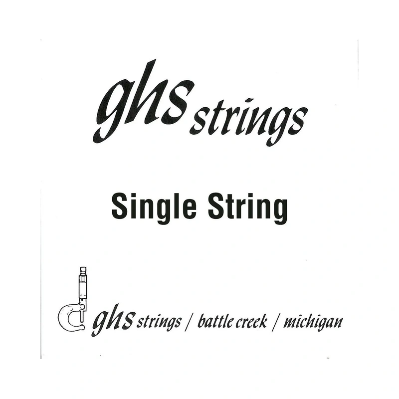 GHS LW20 Stainless Steel Wound Loop End Single String 020