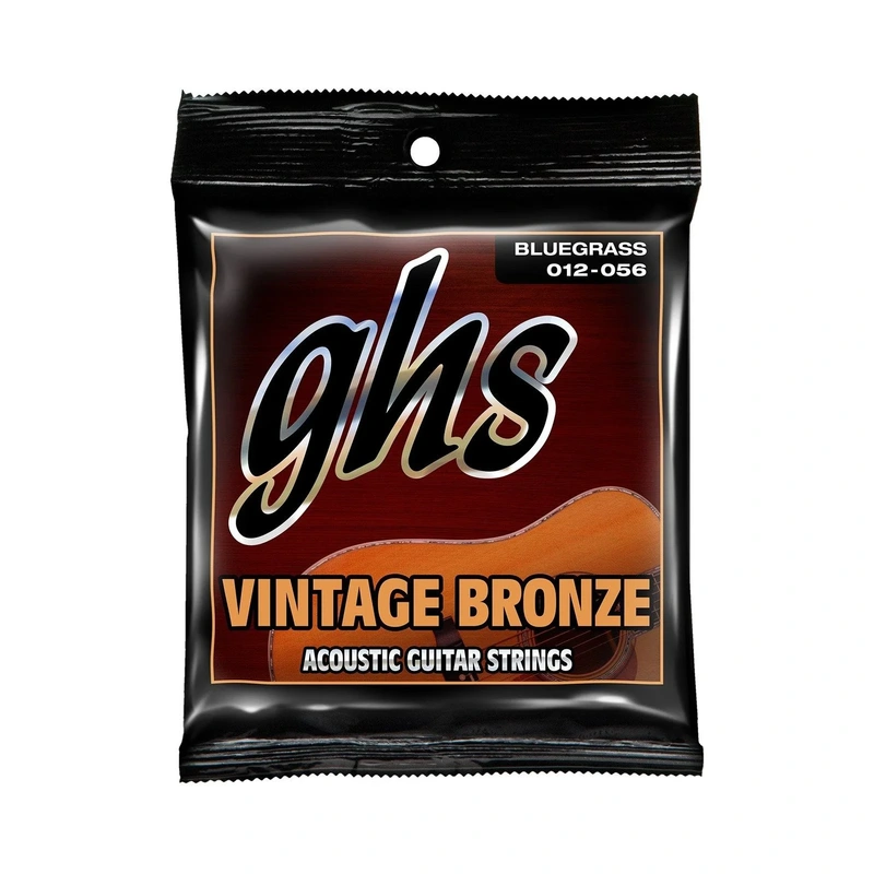 GHS VN-B 85/15 Vintage Bronze Bluegrass Gauge 12-56 Acoustic Guitar Strings