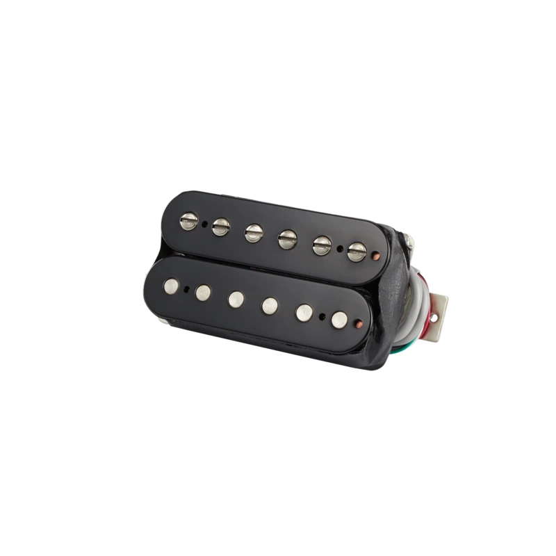 GIBSON ACCESSORIES 490R "MODERN CLASSIC" NECK HUMBUCKING PICKUP - DOUBLE BLACK (PU490RDB4)