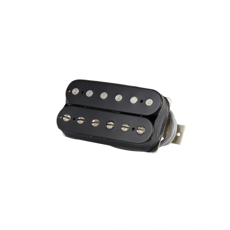 GIBSON ACCESSORIES 498T "HOT ALNICO" BRIDGE HUMBUCKING PICKUP - DOUBLE BLACK (PU498TDB4)