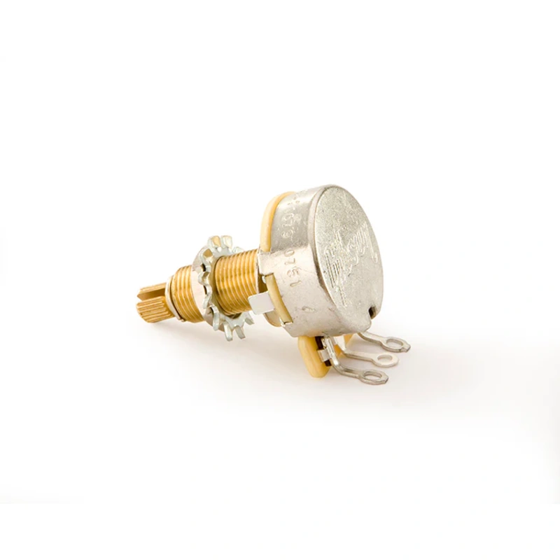 GIBSON ACCESSORIES 500K OHM AUDIO TAPER POTENTIOMETER - LONG SHAFT (PPAT-500)